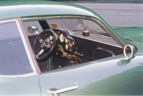 Aston Martin Zagato clone interior